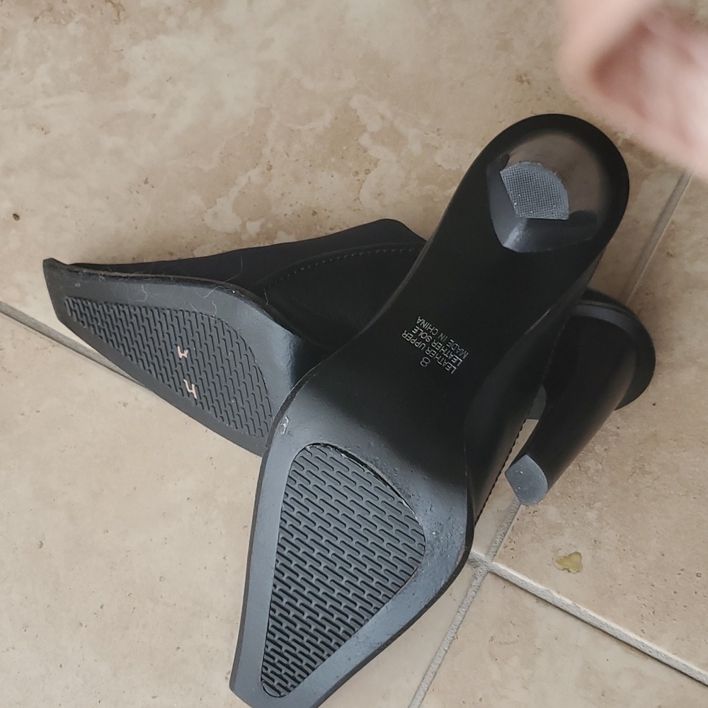 Steven Open Back, Square Toe Mules - image 3